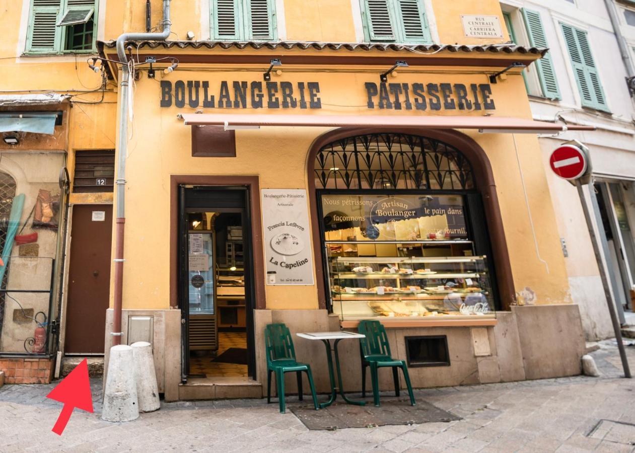 Papa Riviera - Nice Old Town - 1-3 Pers Buitenkant foto